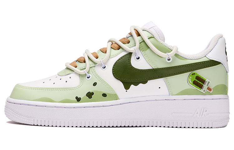 [Custom Shoes] Nike Air Force 1 Low 'Mung Bean Ice Cream'