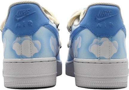 【定制球鞋】 Nike Air Force 1 Low LE 空軍一號 蔚藍天空 仙境迷蹤 解構鞋帶 星星 低幫 板鞋 GS 藍色 Purchase 【定制球鞋】 Nike Air Force 1 Low LE 空軍一號 蔚藍天空 仙境迷蹤 解構鞋帶 星星 低幫 板鞋 GS 藍色