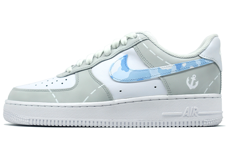 [Custom Shoes] Nike Air Force 1 Low 'Navy Carrier Camo'