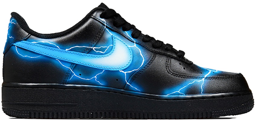 Zapatillas Nike Air Force 1 Low 'Neon Rayo Cuadros Tormenta' 314192-009(TeamP-女款闪电风暴千鸟喷绘黑蓝) Order Zapatillas Nike Air Force 1 Low 'Neon Rayo Cuadros Tormenta' 314192-009(TeamP-女款闪电风暴千鸟喷绘黑蓝)