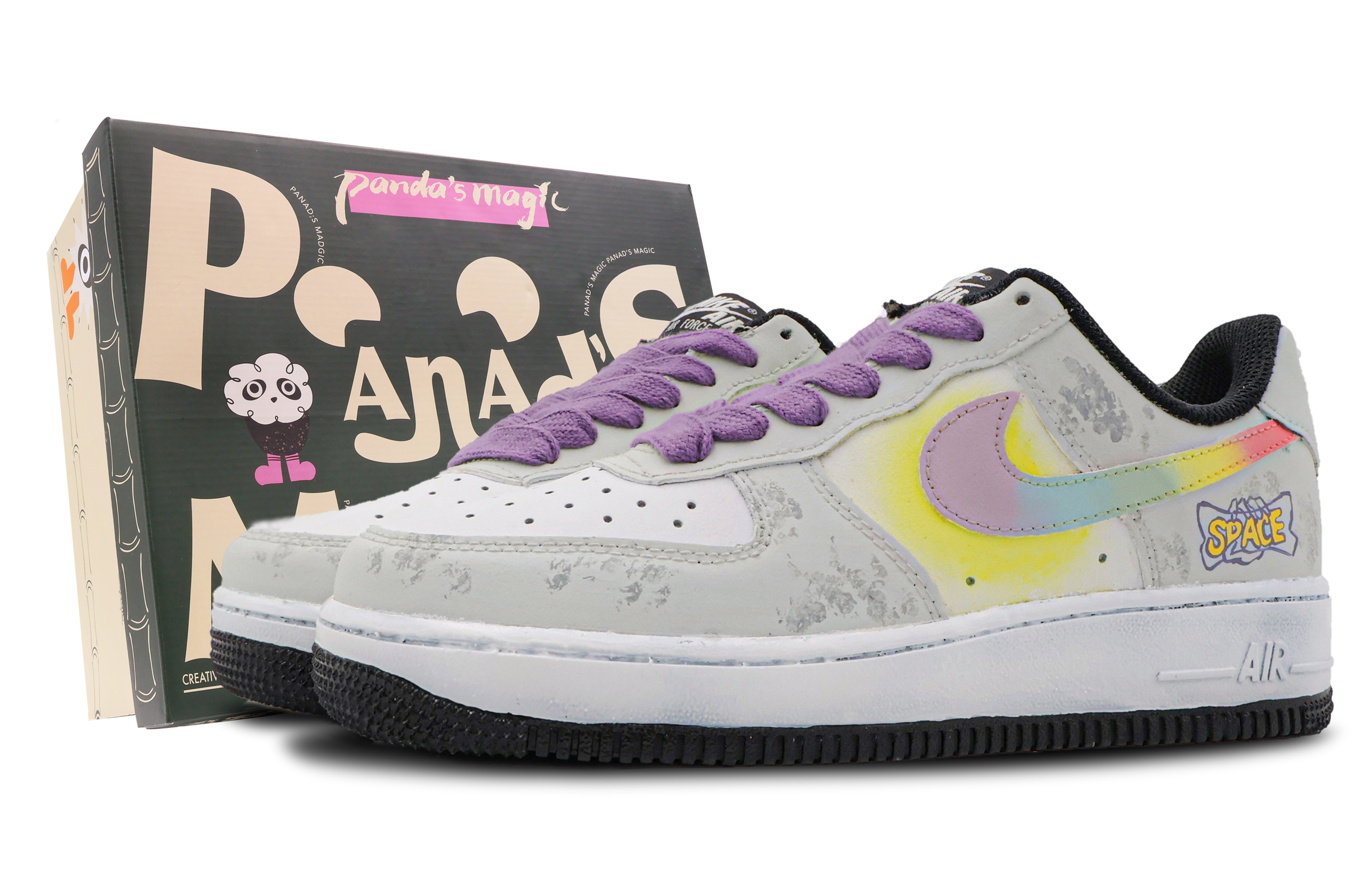 [Custom Shoes] Nike Air Force 1 Low 'Neon Sweetheart'