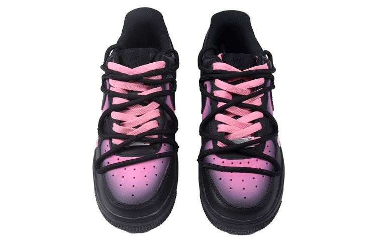 [Custom Shoes] Nike Air Force 1 Low 'Neon Sweetheart Black-Pink' 圖 4