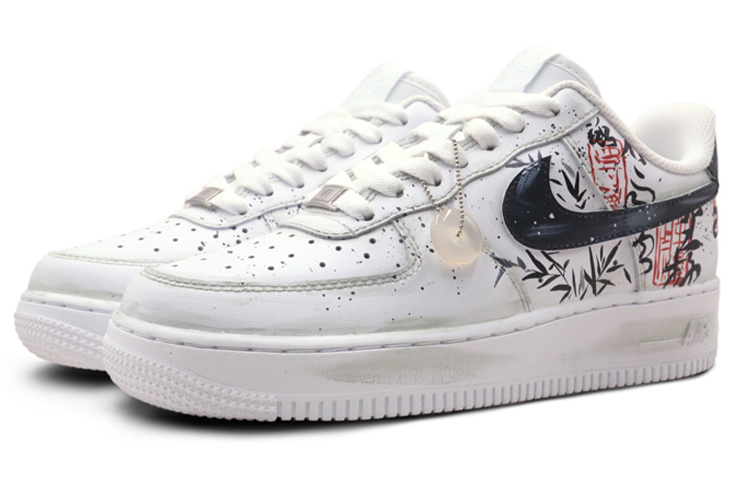 Lookbook Zapatillas Nike Air Force 1 Low 'Grafiti Estilo Chino Nuevo' CW2288-111(TeamS-男款中国风书法)