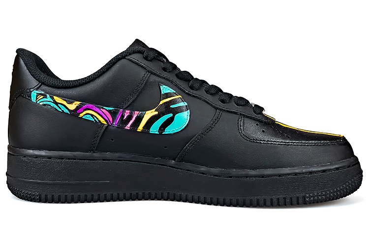Order [Kasut Custom] Nike Air Force 1 Low 'NightWish Black Warrior' CW2288-001(TeamNine-夜愿)