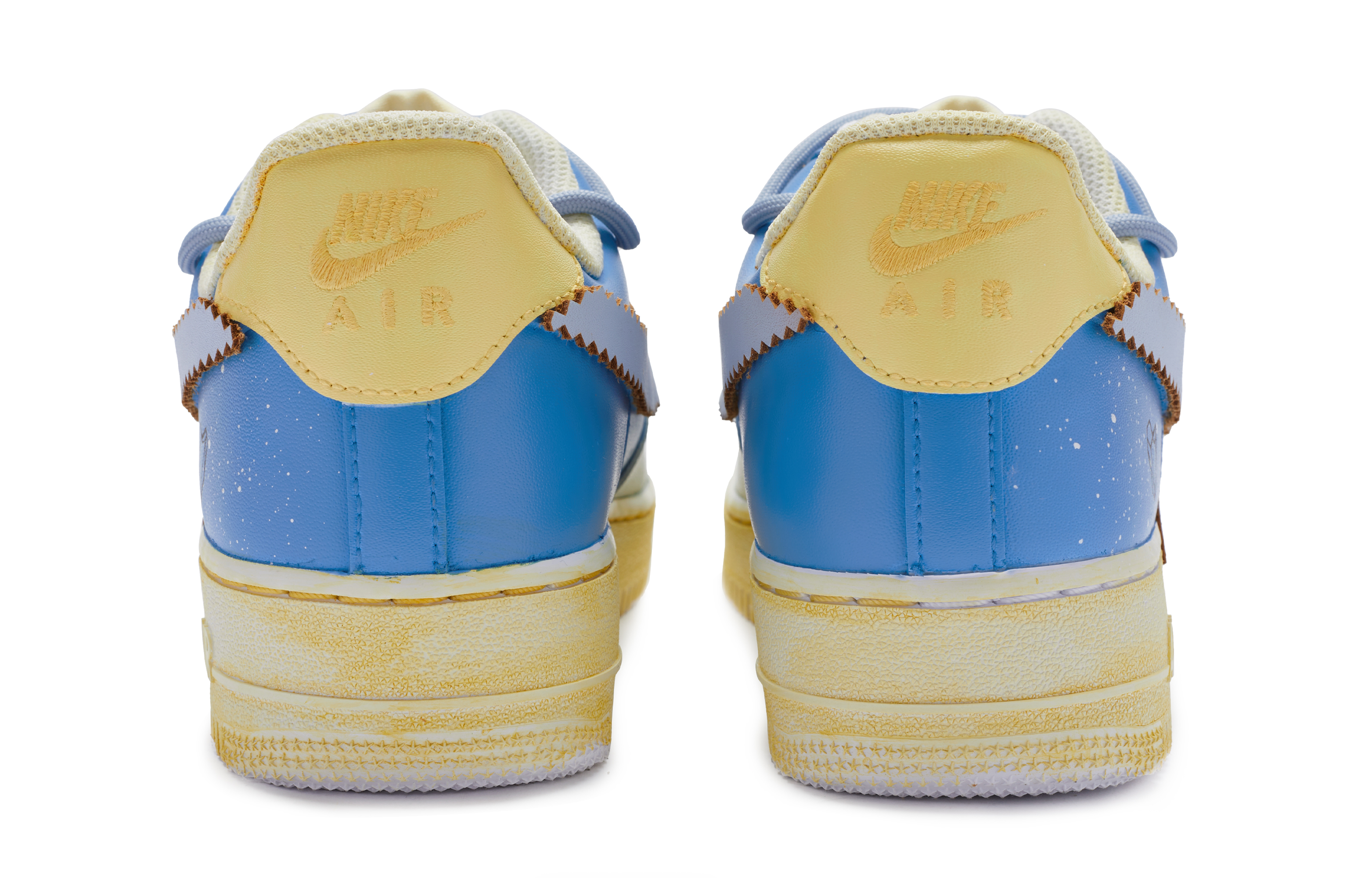 Purchase Nike Air Force 1 Low "Océano Corazón" Azul/Amarillo/Gris CW2288-111(TeamR-男款海洋之心)