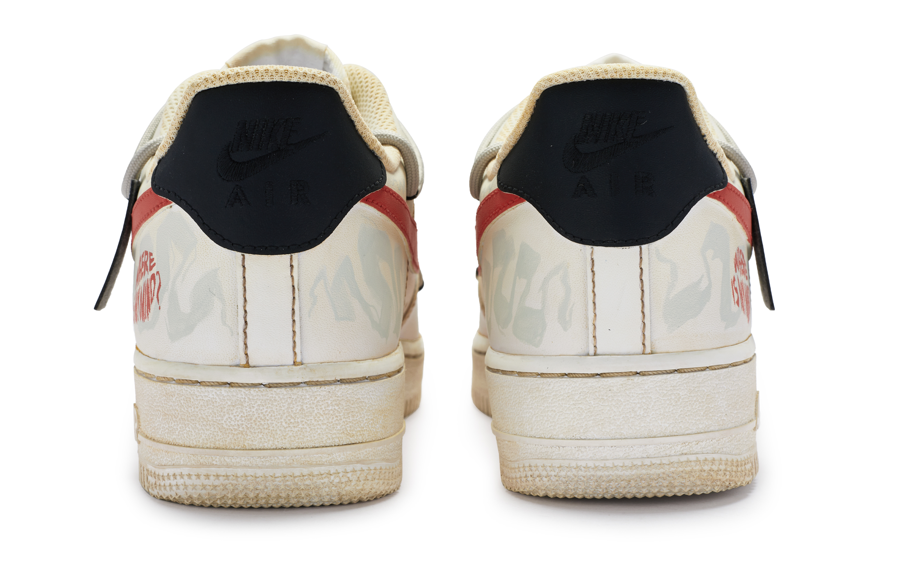 Purchase [定制鞋款] 耐克空军一号低帮 'Off White 红色角' CW2288-111(TeamR-男款感知S-BOX)