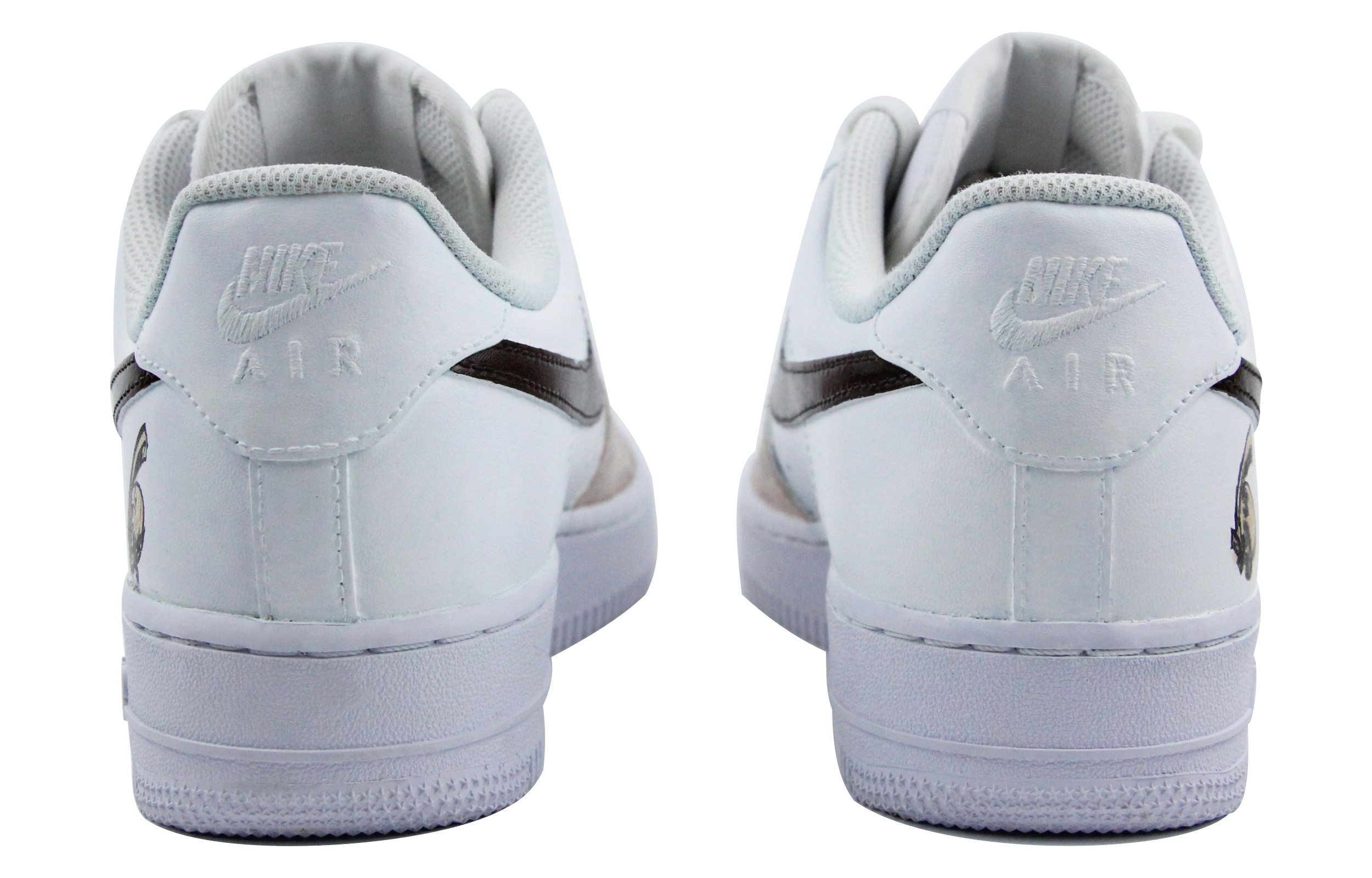 Purchase カスタム Nike Air Force 1 Low "油絵風スケッチ" (白茶) CW2288-111(Team39-AMY16素描图)