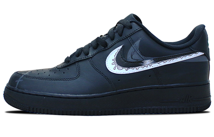 Buy [Kasut Tersuai] Nike Air Force 1 Low 'One Piece Zoro Hitam' CW2288-001(Team叁-男款喷绘手绘黑色索隆)
