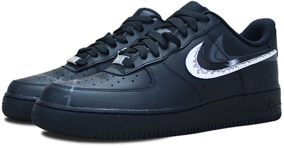 【定制球鞋】Nike Air Force 1 Low 空軍一號 二次元 海賊王 索隆 黑色動漫主題定制 休閒 耐磨防滑 低幫 板鞋 男款 黑色 Lookbook 【定制球鞋】Nike Air Force 1 Low 空軍一號 二次元 海賊王 索隆 黑色動漫主題定制 休閒 耐磨防滑 低幫 板鞋 男款 黑色