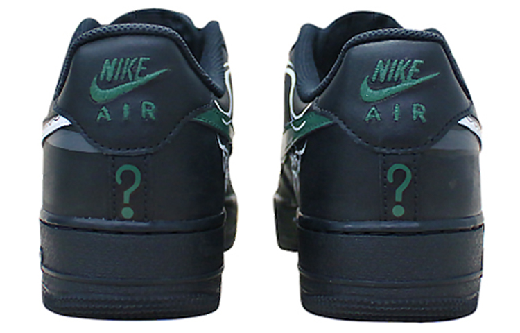 Shop [Kasut Tersuai] Nike Air Force 1 Low 'One Piece Zoro Hitam' CW2288-001(Team叁-男款喷绘手绘黑色索隆)
