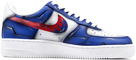 カスタム Nike Air Force 1 'オプティマスプライム' CW2288-111(TeamR-喷涂手绘变形金刚擎天柱) Order カスタム Nike Air Force 1 'オプティマスプライム' CW2288-111(TeamR-喷涂手绘变形金刚擎天柱)