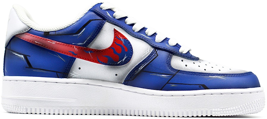 나이키 에어포스 1 로우 '옵티머스 프라임 트랜스포머' CW2288-111(TeamR-喷涂手绘变形金刚擎天柱) Order 나이키 에어포스 1 로우 '옵티머스 프라임 트랜스포머' CW2288-111(TeamR-喷涂手绘变形金刚擎天柱)