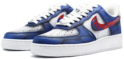 カスタム Nike Air Force 1 'オプティマスプライム' CW2288-111(TeamR-喷涂手绘变形金刚擎天柱) Lookbook カスタム Nike Air Force 1 'オプティマスプライム' CW2288-111(TeamR-喷涂手绘变形金刚擎天柱)
