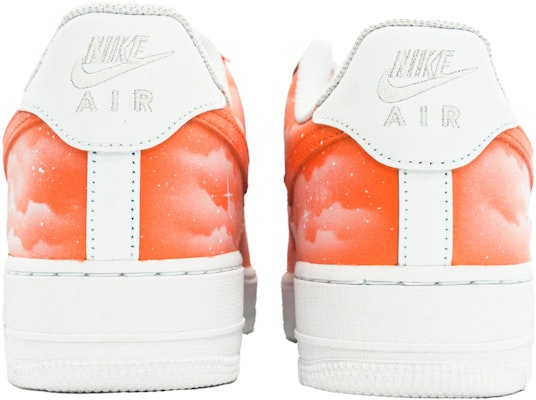 【定制球鞋】Nike Air Force 1 Low ABLOODING 星空系列 橙色星空 星雲極星 星辰大海 低幫 板鞋 男款 橙白 Shop 【定制球鞋】Nike Air Force 1 Low ABLOODING 星空系列 橙色星空 星雲極星 星辰大海 低幫 板鞋 男款 橙白