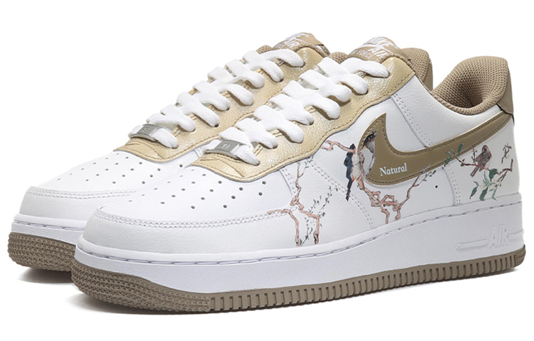 Lookbook [Sepatu Kustom] Nike Air Force 1 Low 'Oriole Yellow' DR9867-100(Team10-黄鹂男白卡其QD)