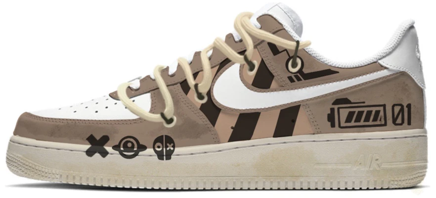 【定制球鞋】 Nike Air Force 1 達芬奇定制 特殊鞋盒 獵戶座懸臂 簡約 解構機能 龐克 低幫 板鞋 男款 黑棕 Buy 【定制球鞋】 Nike Air Force 1 達芬奇定制 特殊鞋盒 獵戶座懸臂 簡約 解構機能 龐克 低幫 板鞋 男款 黑棕