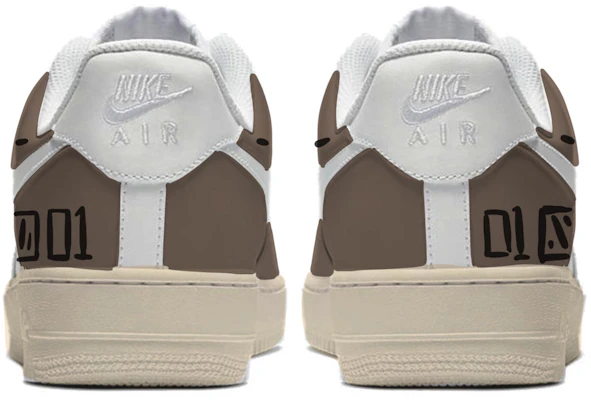 【定制球鞋】 Nike Air Force 1 達芬奇定制 特殊鞋盒 獵戶座懸臂 簡約 解構機能 龐克 低幫 板鞋 男款 黑棕 Shop 【定制球鞋】 Nike Air Force 1 達芬奇定制 特殊鞋盒 獵戶座懸臂 簡約 解構機能 龐克 低幫 板鞋 男款 黑棕