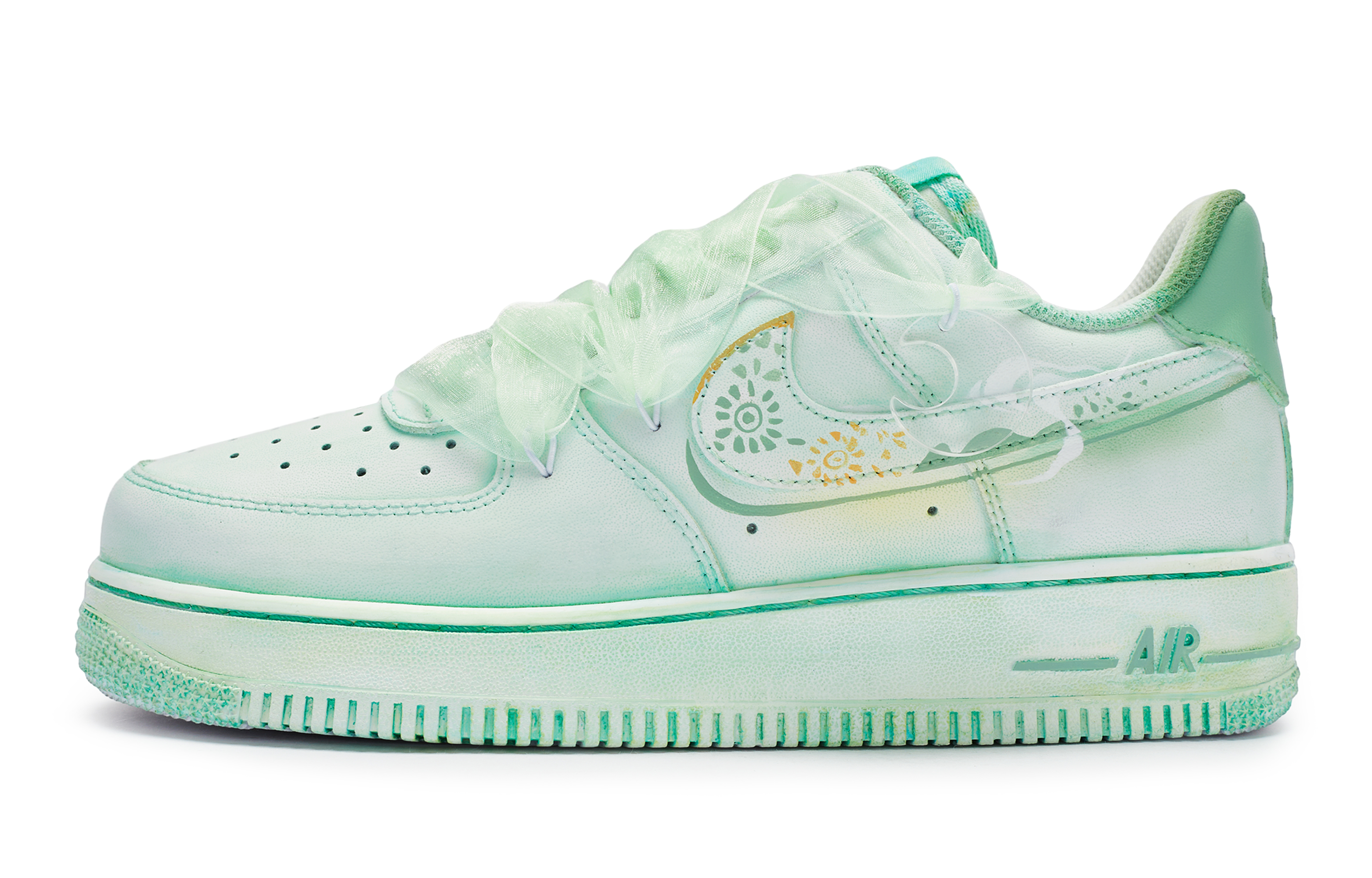 Buy [Zapatillas Personalizadas] Nike Air Force 1 Low 'Osmanthus Moon Dip' DH2920-111-484881