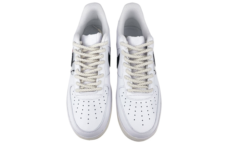 Shop 【定制球鞋】Nike Air Force 1 Low LE 是在玩鞋動漫 骨傲天 復古 做舊 塗鴉 低幫 板鞋 GS 白黑