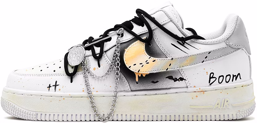 나이키 에어포스1 로우 '흑백 산화 배트' (커스텀) DH2920-111-485312 Buy 나이키 에어포스1 로우 '흑백 산화 배트' (커스텀) DH2920-111-485312