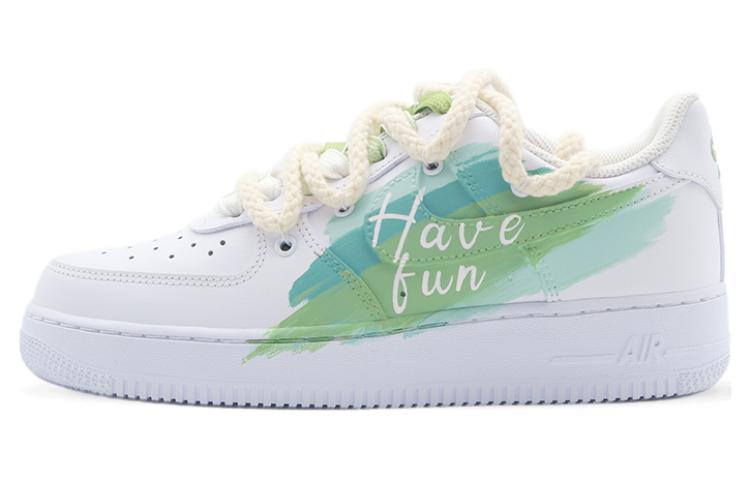 [Custom Shoes] Nike Air Force 1 Low 'Oz Green Graffiti'