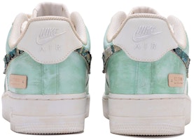 【定製球鞋】Nike Air Force 1 Low 7 空軍一號 CS 油畫一號 手繪噴繪 塗鴉貼布 復古做舊 低幫 板鞋 男款 綠白 Shop 【定製球鞋】Nike Air Force 1 Low 7 空軍一號 CS 油畫一號 手繪噴繪 塗鴉貼布 復古做舊 低幫 板鞋 男款 綠白