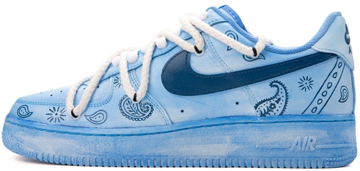 custom-shoes-nike-air-force-1-low-paisley-blue-black