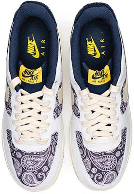 나이키 에어포스 1 로우 '페이즐리 패치워크 화이트-퍼플' (커스텀) DO5220-141(Team22-男款腰果花A-BOX) Shop 나이키 에어포스 1 로우 '페이즐리 패치워크 화이트-퍼플' (커스텀) DO5220-141(Team22-男款腰果花A-BOX)