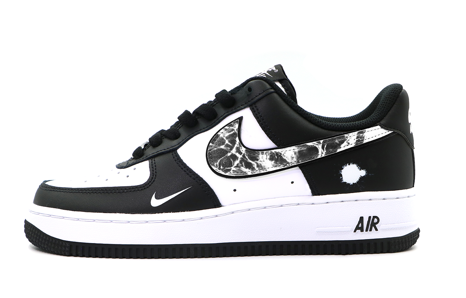 Buy [Sepatu Kustom] Nike Air Force 1 Low 'Panda' DV1621-001(Team48-山水无痕)