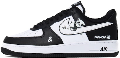 【訂製球鞋】 Nike Air Force 1 Low 可愛萌寵 慵懶大熊貓 熊貓 防滑 低筒 波鞋 男款 白黑 Buy 【訂製球鞋】 Nike Air Force 1 Low 可愛萌寵 慵懶大熊貓 熊貓 防滑 低筒 波鞋 男款 白黑