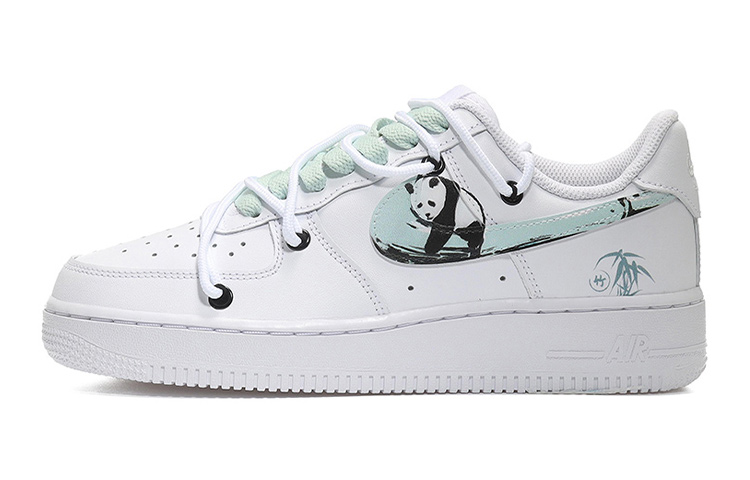 Buy [Sepatu Kustom] Nike Air Force 1 Low 'Panda Bamboo Breeze' DH2920-111(Team10-抱竹熊SBOX)