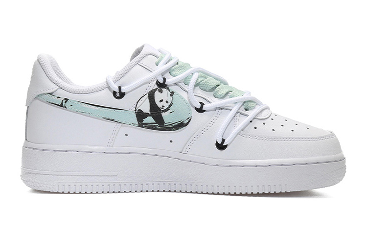 Order [Sepatu Kustom] Nike Air Force 1 Low 'Panda Bamboo Breeze' DH2920-111(Team10-抱竹熊SBOX)
