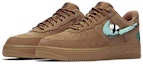 Lookbook 【定製球鞋】 Nike Air Force 1 Low 新中式 熊貓抱竹 趴趴熊貓 防滑輕便 低幫 板鞋 男女同款 棕綠