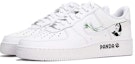 Shop 【定製球鞋】Nike Air Force 1 愜意熊貓 熊貓抱竹 防滑耐磨 低筒 板鞋 男款 純白
