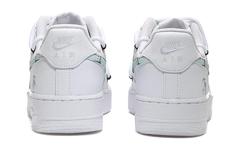 Shop [Sepatu Kustom] Nike Air Force 1 Low 'Panda Bamboo Breeze' DH2920-111(Team10-抱竹熊SBOX)