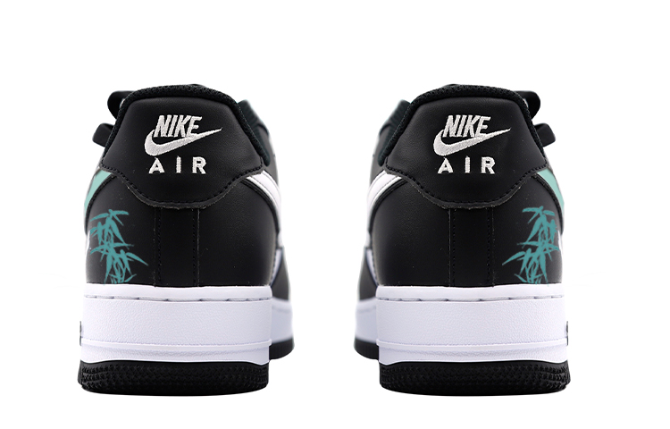 Shop 【客製球鞋】 Nike Air Force 1 Low 新中式 抱竹熊貓  潮流百搭 防滑耐磨 低筒 板鞋 男款 白黑綠