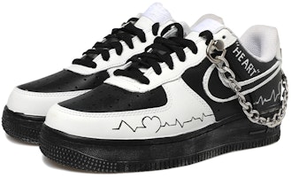 나이키 에어포스1 로우 '판다 체인 심전도' (50 characters) CW2288-111(Team拾玖-心电图男S-BOX) Lookbook 나이키 에어포스1 로우 '판다 체인 심전도' (50 characters) CW2288-111(Team拾玖-心电图男S-BOX)