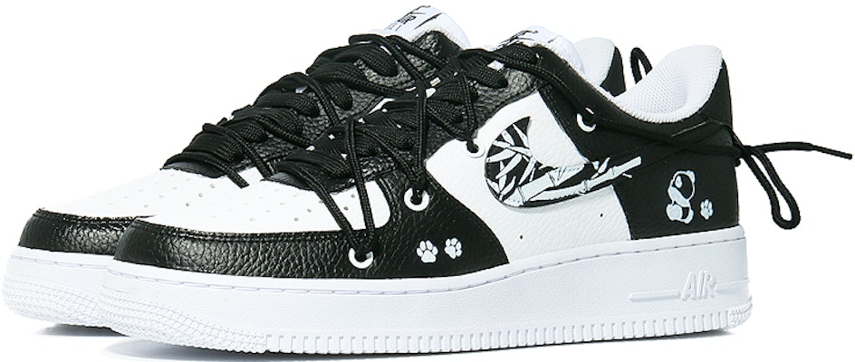 나이키 에어포스 1 로우 '판다 허그' (커스텀) CT2302-100(Team10-熊猫抱竹) Lookbook 나이키 에어포스 1 로우 '판다 허그' (커스텀) CT2302-100(Team10-熊猫抱竹)