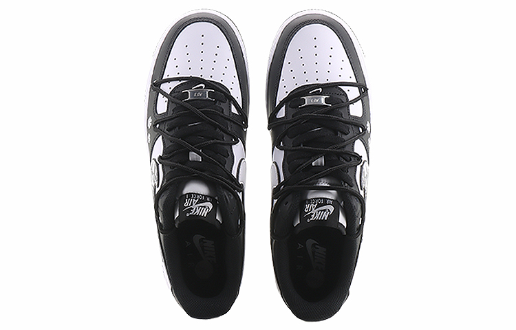 Shop [Zapatos Personalizados] Nike Air Force 1 Low 'Abrazo de Panda' DV0788-001(Team10--熊猫抱竹)