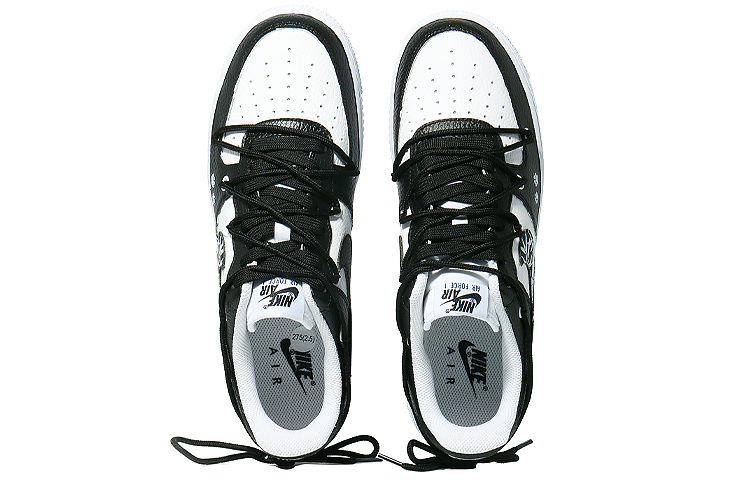 Shop [Kasot Custom] Nike Air Force 1 Low 'Dakapan Panda' CT2302-100(Team10-熊猫抱竹）