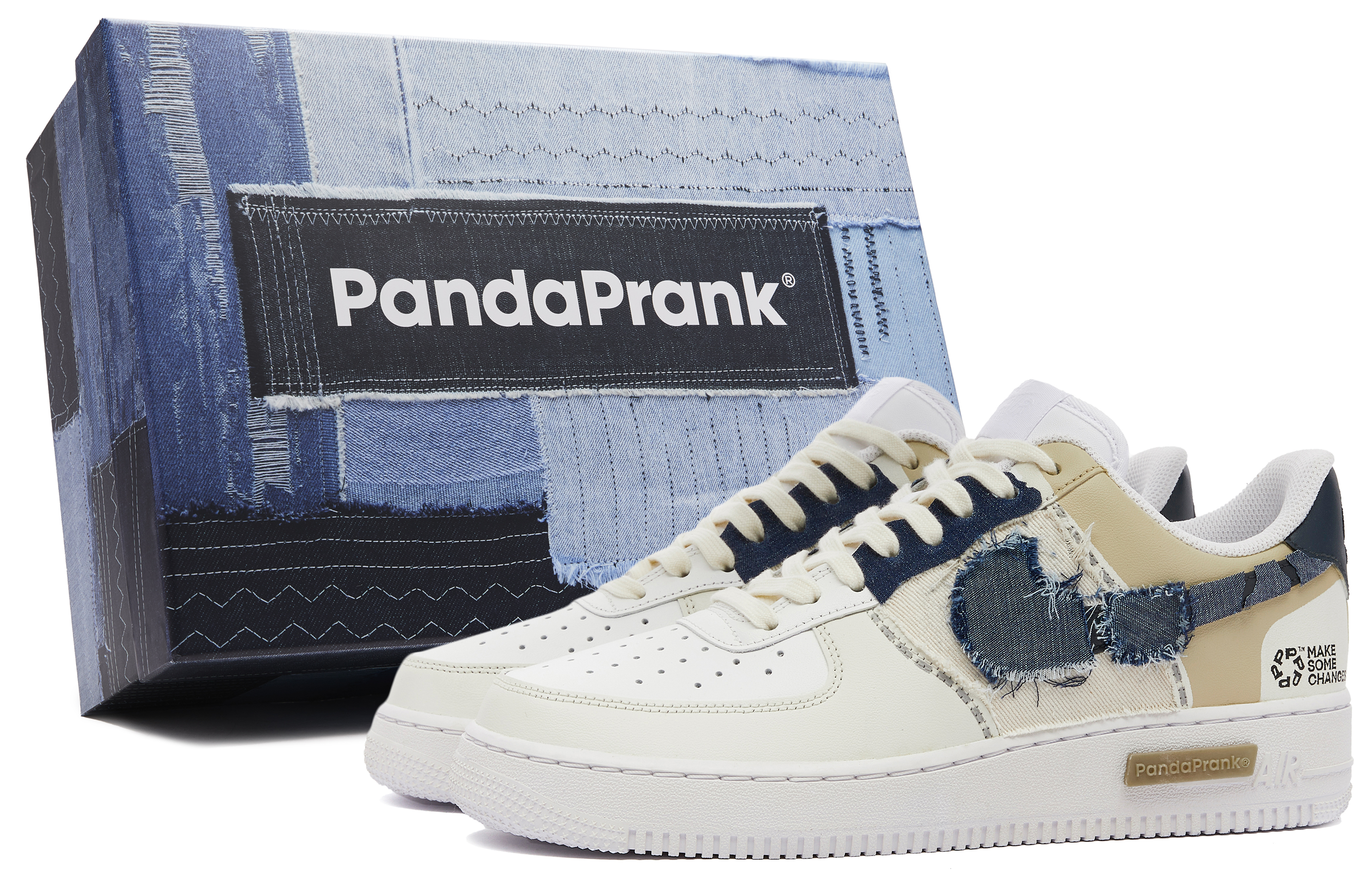Buy [Custom Shoes] Nike Air Force 1 Low 'Panda Prank' CW2288-111-485001
