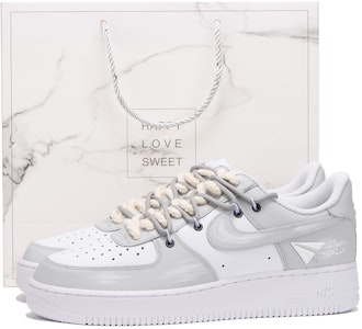 【客製化球鞋】Nike Air Force 1 Low 07 vibe風 老化 紙飛機 分解 高街 低筒 板鞋 男款 灰色 Buy 【客製化球鞋】Nike Air Force 1 Low 07 vibe風 老化 紙飛機 分解 高街 低筒 板鞋 男款 灰色