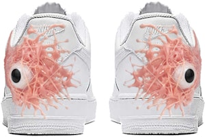 【訂製球鞋】 Nike Air Force 1 Low 空軍一號 寄生獸 動漫主題訂製 低幫 板鞋 男款 白粉 Details for 【訂製球鞋】 Nike Air Force 1 Low 空軍一號 寄生獸 動漫主題訂製 低幫 板鞋 男款 白粉