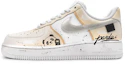 Buy 【訂製球鞋】Nike Air Force 1 Low 07 冷涼夏季 熊貓款式 珍珠金鉤 高溫爽快 低筒 板鞋 男款 黃灰