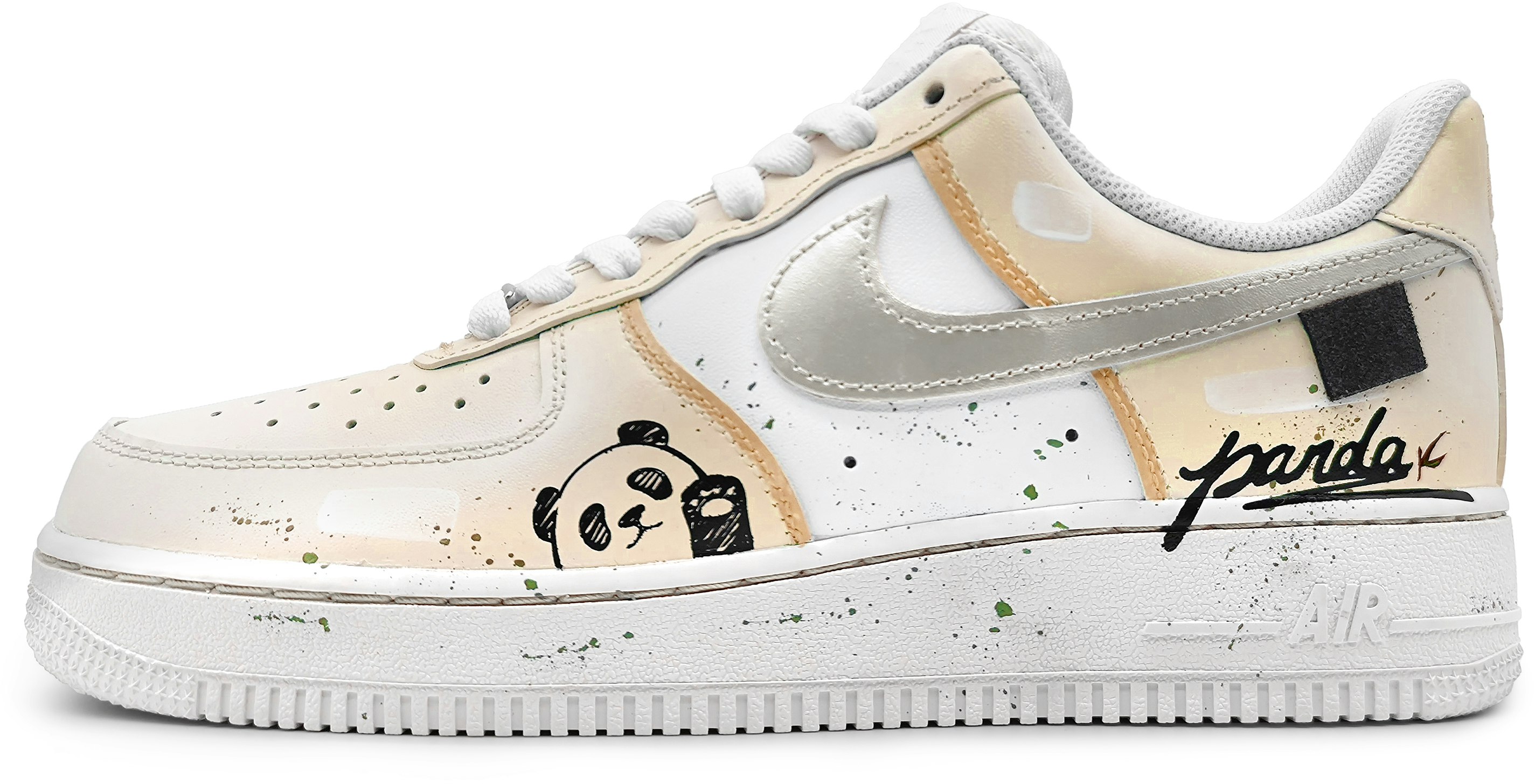 custom-shoes-nike-air-force-1-low-pearlescent-panda-swoosh