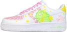 Buy 【定制球鞋】 Nike Air Force 1 Low 空軍一號 跳跳糖 小豬 手繪塗鴉 低幫 板鞋 男款 粉白綠