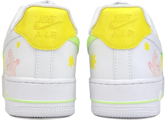 【定制球鞋】 Nike Air Force 1 Low 空軍一號 跳跳糖 小豬 手繪塗鴉 低幫 板鞋 男款 粉白綠 Shop 【定制球鞋】 Nike Air Force 1 Low 空軍一號 跳跳糖 小豬 手繪塗鴉 低幫 板鞋 男款 粉白綠