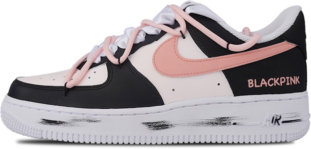 【定製球鞋】 Nike Air Force 1 Low 粉墨做舊 解構 防滑耐磨 低筒 板鞋 男款 粉黑 Buy 【定製球鞋】 Nike Air Force 1 Low 粉墨做舊 解構 防滑耐磨 低筒 板鞋 男款 粉黑