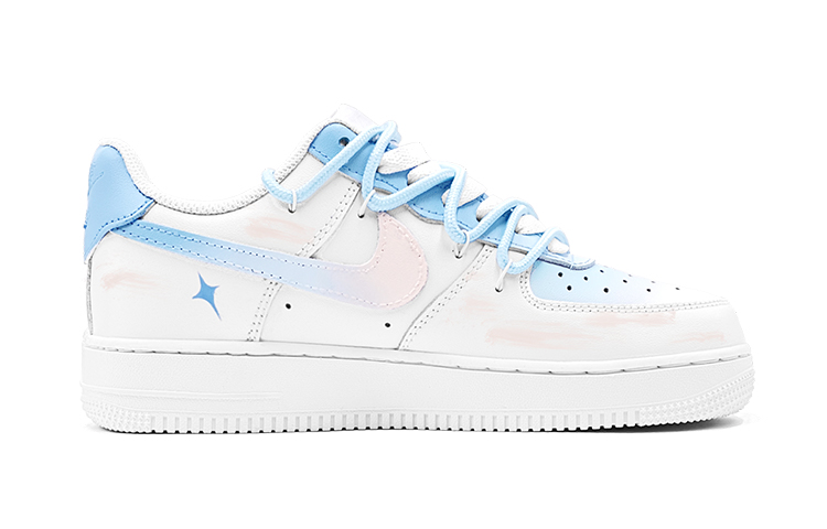 Order [Custom Shoes] Nike Air Force 1 Low 'Pink Blue Bear Patch'