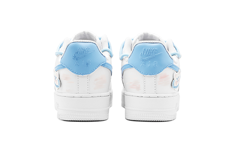 Shop [Custom Shoes] Nike Air Force 1 Low 'Pink Blue Bear Patch'
